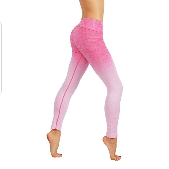 Seamless High Waist Yoga Dry-Fit LEGGINGS 7001/06 - Picture 2 of 5